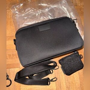 Dagne Dover Nora Crossbody bag in onyx